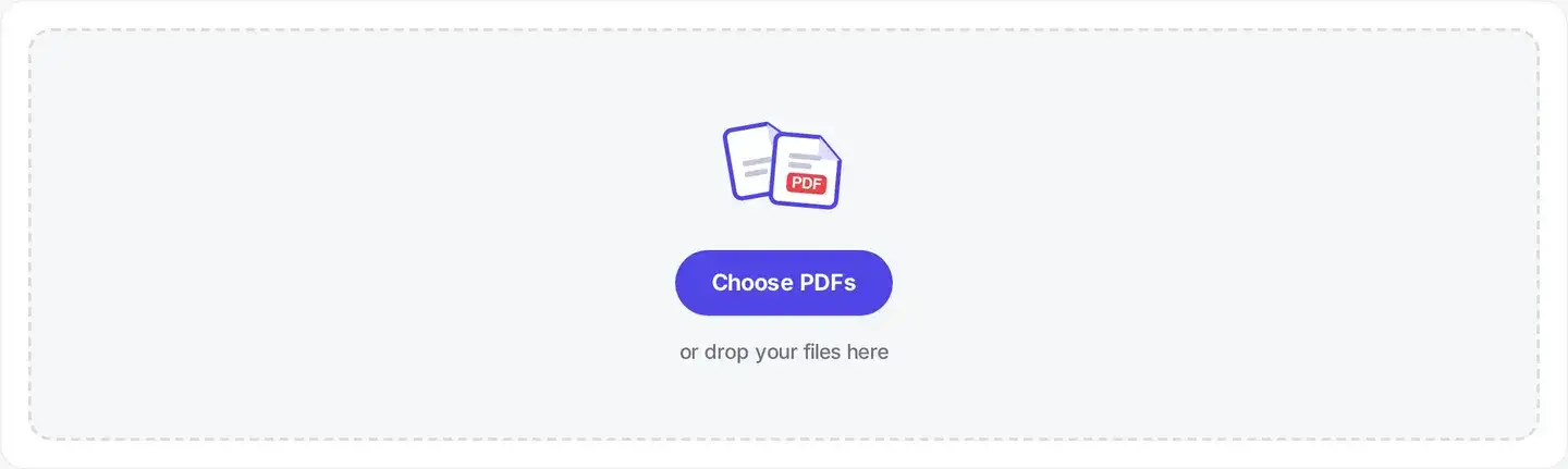 Frisqoo merge PDF drop area before adding files
