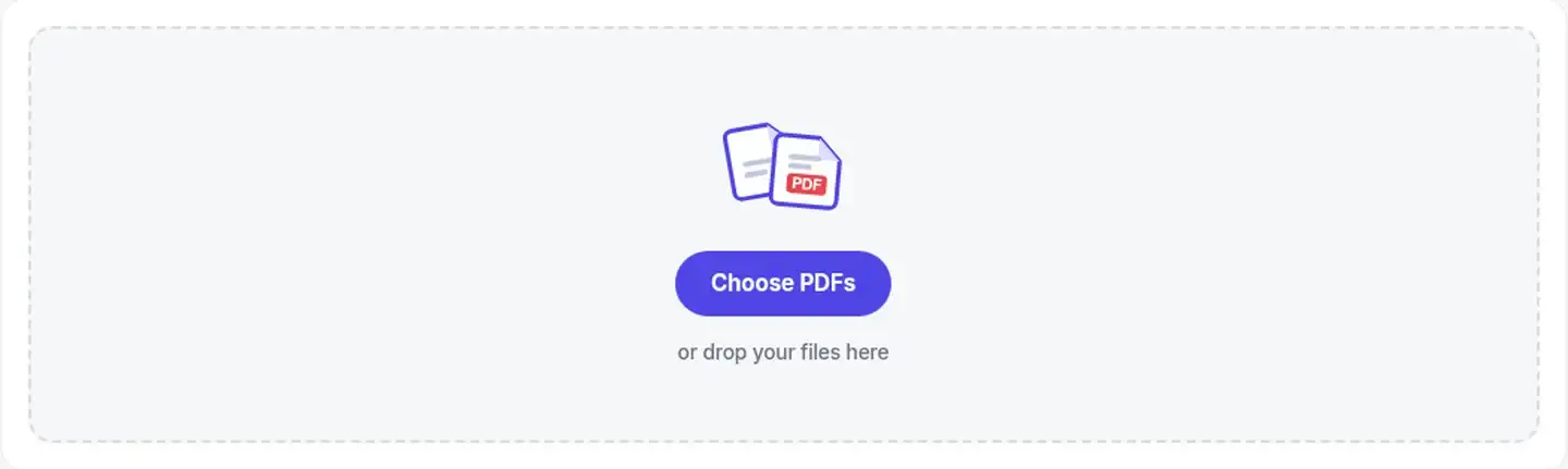Frisqoo merge PDF drop area before adding files